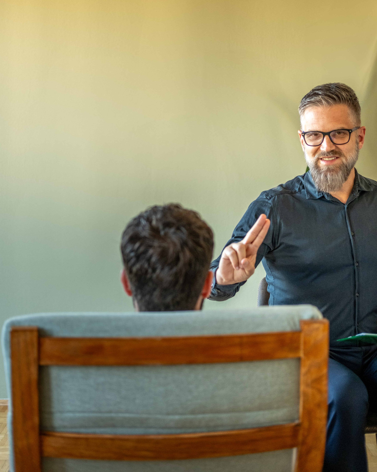 Heller Praxisraum für Sexualtherapie